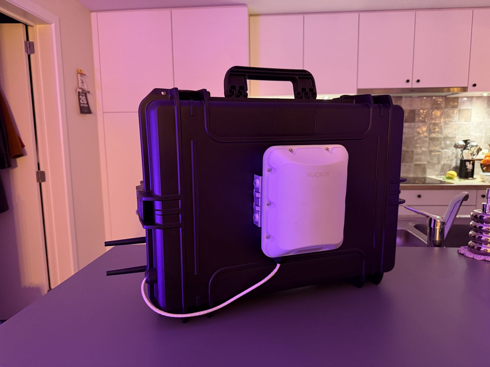 The case ready for use